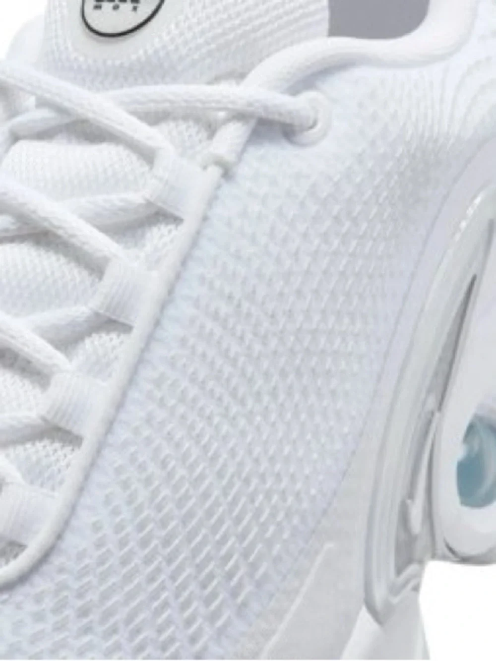 Nike Women's Mesh Running Sneakers in Cream/White